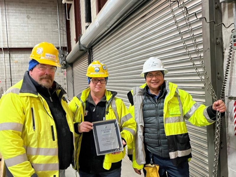 The Linxon Americas team has garnered recognition from Vineyard Wind for contributing to two million hours without lost time—a monumental achievement that speaks to our steadfast commitment to safety.