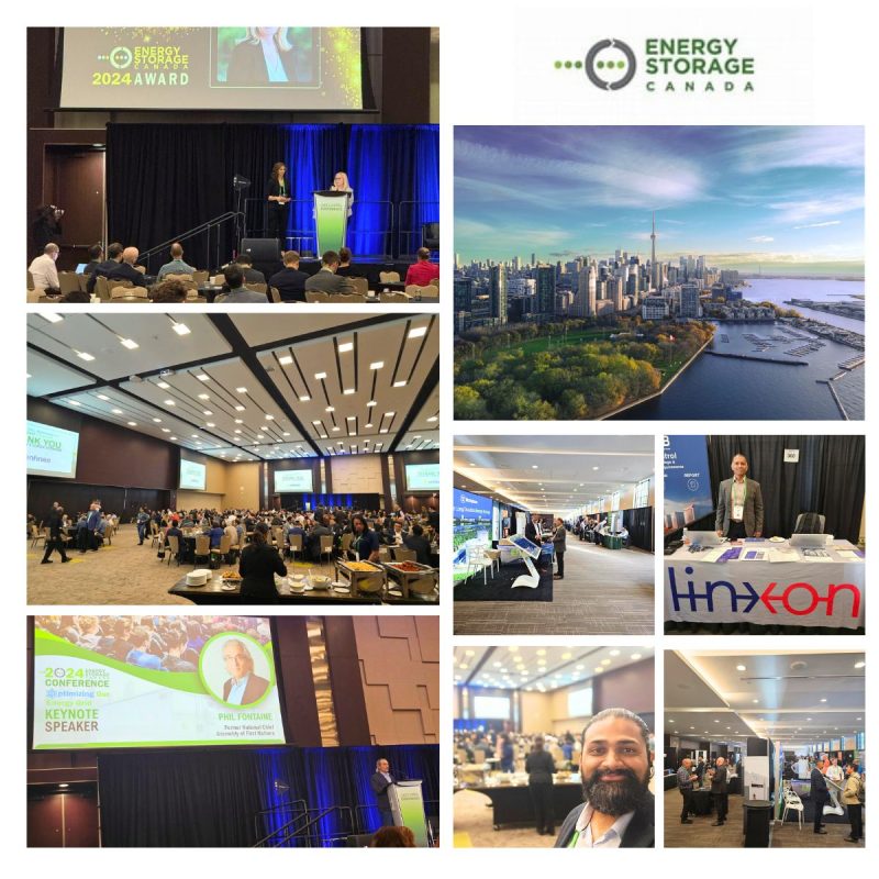 Linxon Americas participated in the 9th Energy Storage Conference in Canada